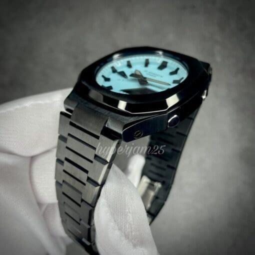 custom gshock ga2100 full black tiffany
